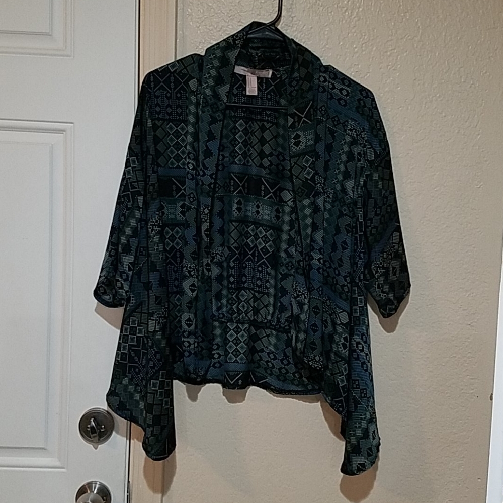 Forever 21 Contemporary Kimono Cardigan Size S